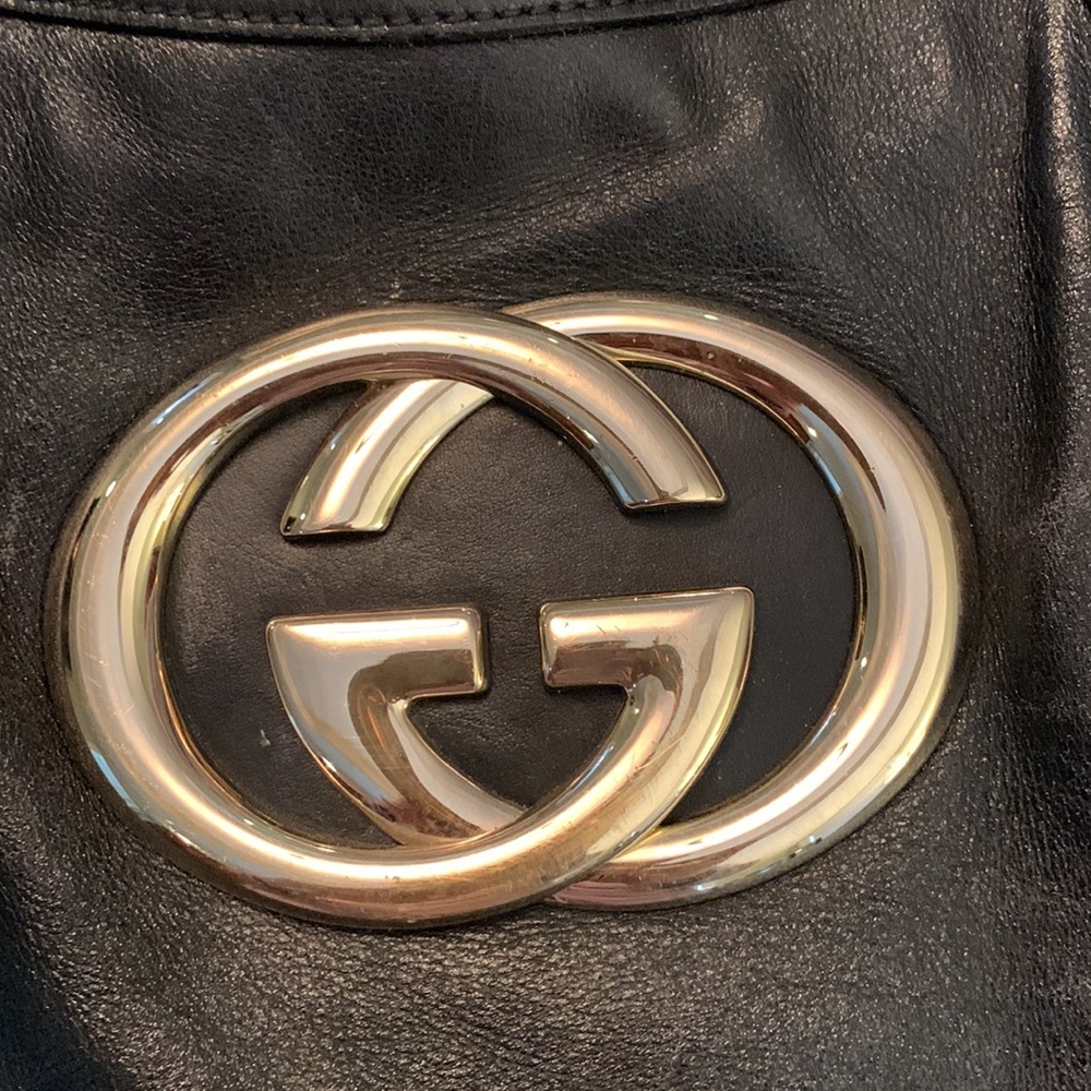 Authentic Gucci Leather bag. Good condition - Picture 3 of 11